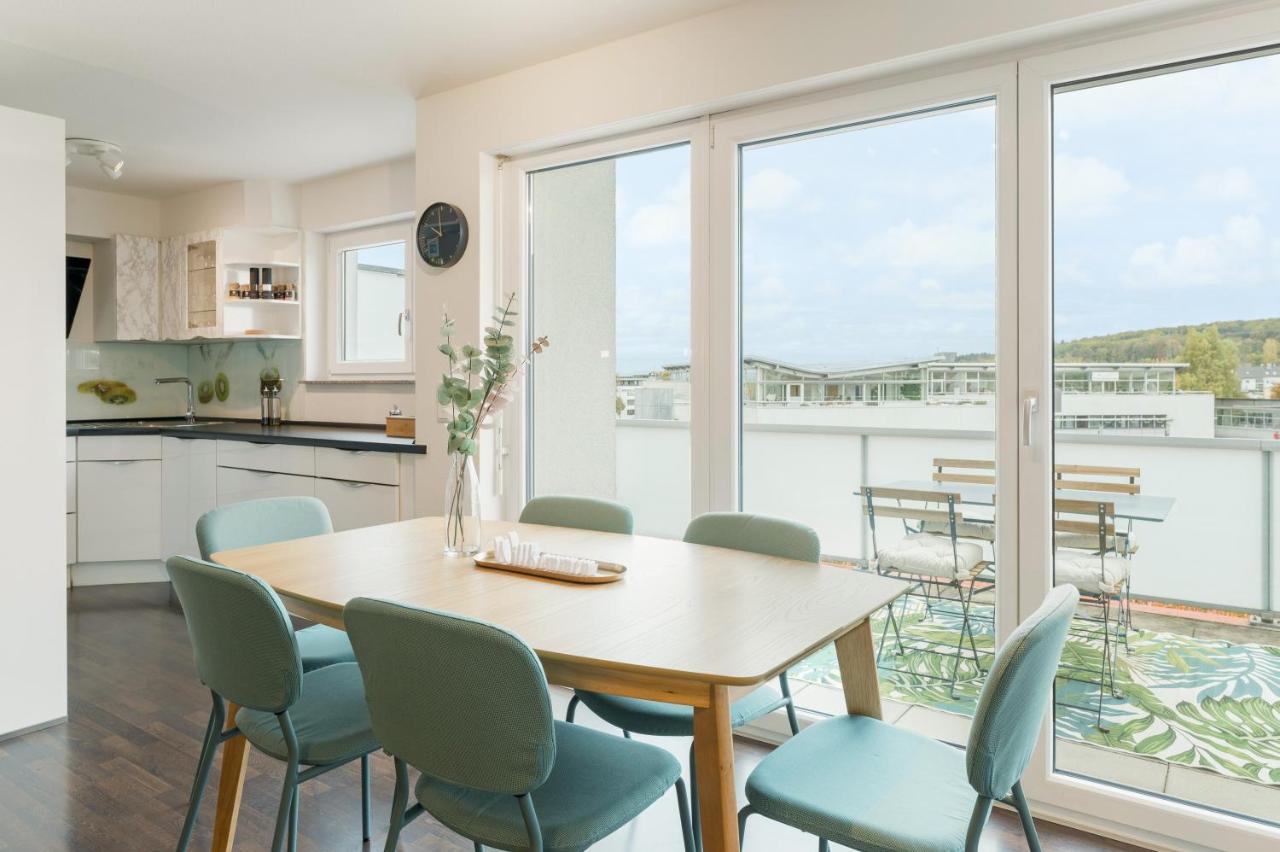 Design-Apartment - Kueche - Dachterrasse - Zentral ラインフェルデン＝エヒターディンゲン エクステリア 写真