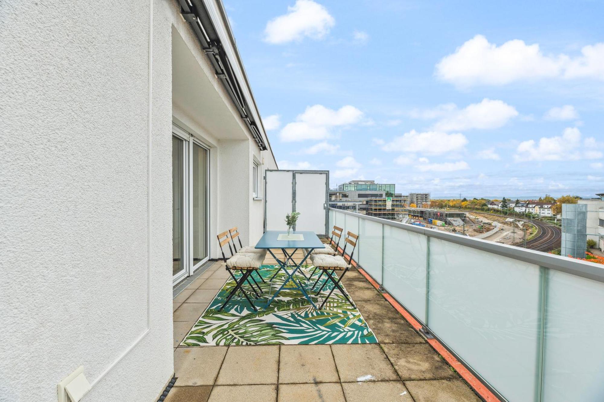 Design-Apartment - Kueche - Dachterrasse - Zentral ラインフェルデン＝エヒターディンゲン エクステリア 写真